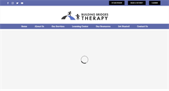 Desktop Screenshot of buildingbridgestherapy.com
